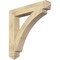Ekena Millwork Thorton Arts & Crafts Rough Sawn Bracket, Douglas Fir, 6"W x 40"D x 40"H BKT06X40X40THR03RDF - alternate 1